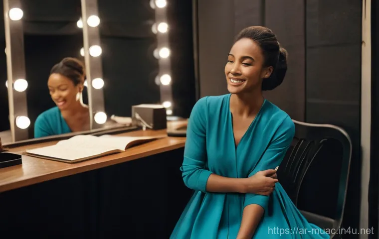 뮤지컬 배우의 감정 일기 작성법 - **Prompt:** A musical theater performer in their late 20s, with a thoughtful and serene expression, ... 뮤지컬 배우의 감정 일기 작성법 - **Prompt:** A musical theater performer in their late 20s, with a thoughtful and serene expression, ...