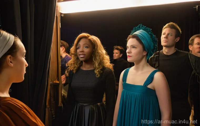 뮤지컬 배우의 연습실 풍경 - **Prompt 1: The Aspiring Actor's Solitude**
A wide shot of a young, determined musical theatre a... 뮤지컬 배우의 연습실 풍경 - **Prompt 1: The Aspiring Actor's Solitude**
A wide shot of a young, determined musical theatre a...